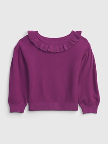 Toddler Ruffle Sweater