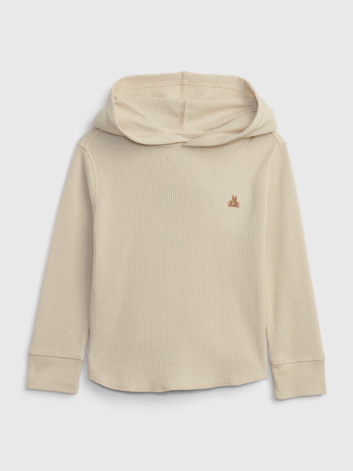 Gap waffle knit hoodie deals