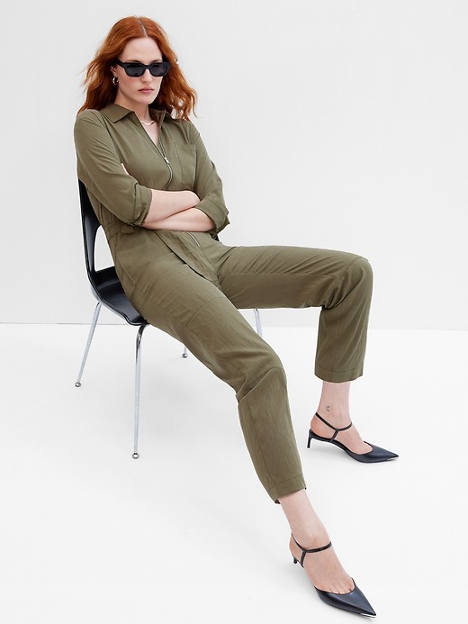 Image number 3 showing, TENCEL&#153 Lyocell Jumpsuit