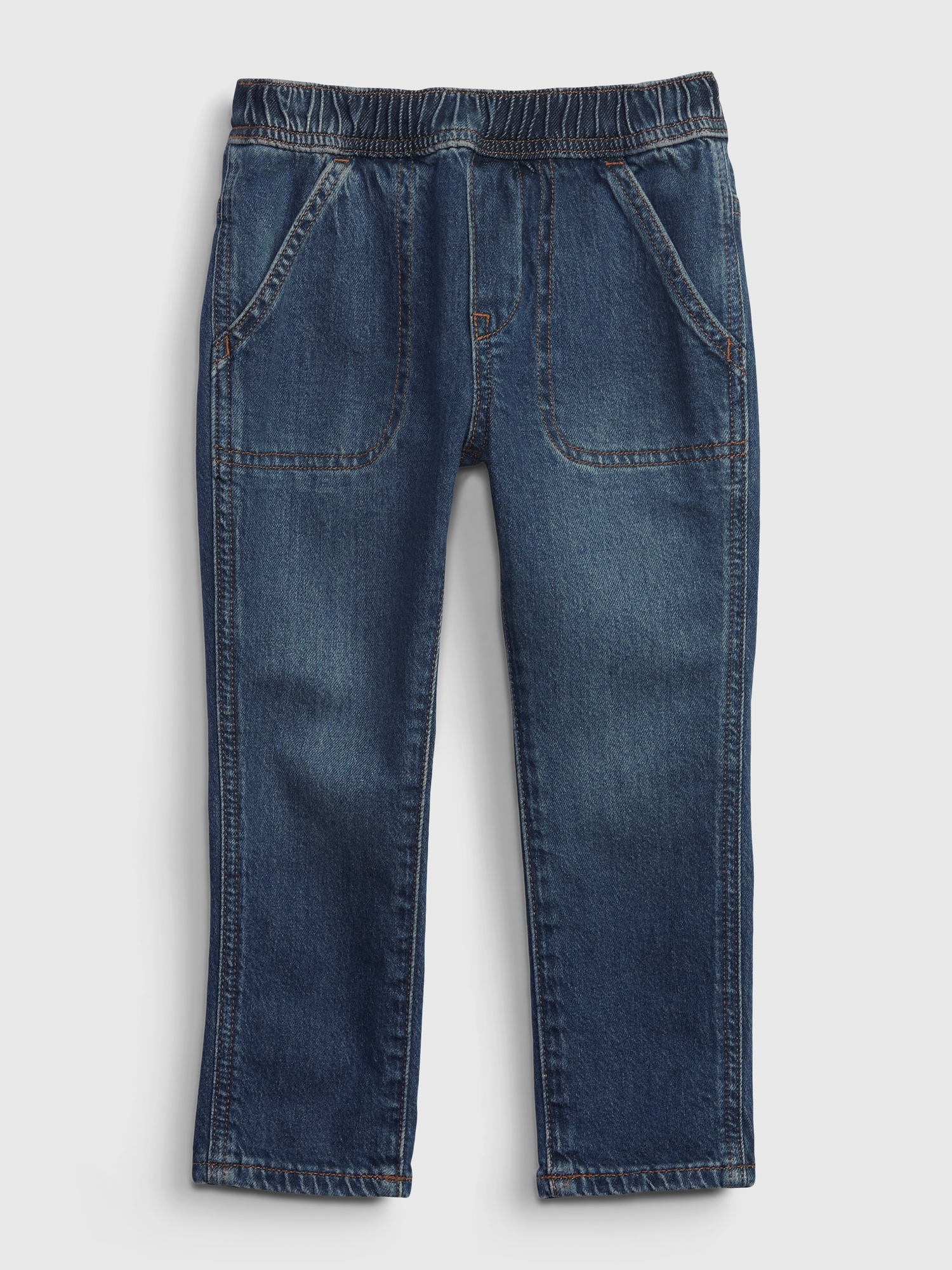 Toddler Pull-On Easy Taper Jeans