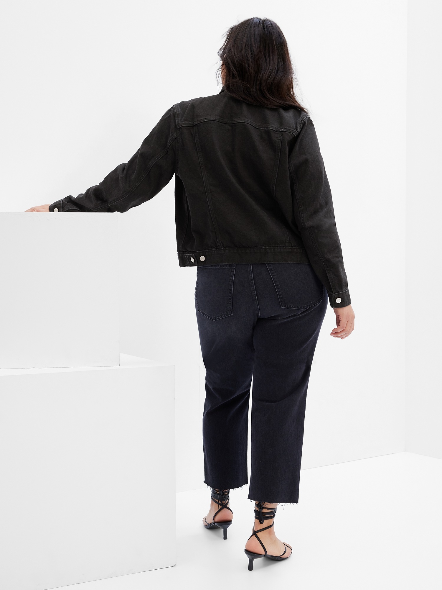 Icon Denim Jacket with Washwell Gap