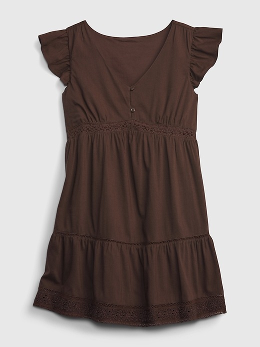 Image number 3 showing, Teen Flutter Sleeve Dress