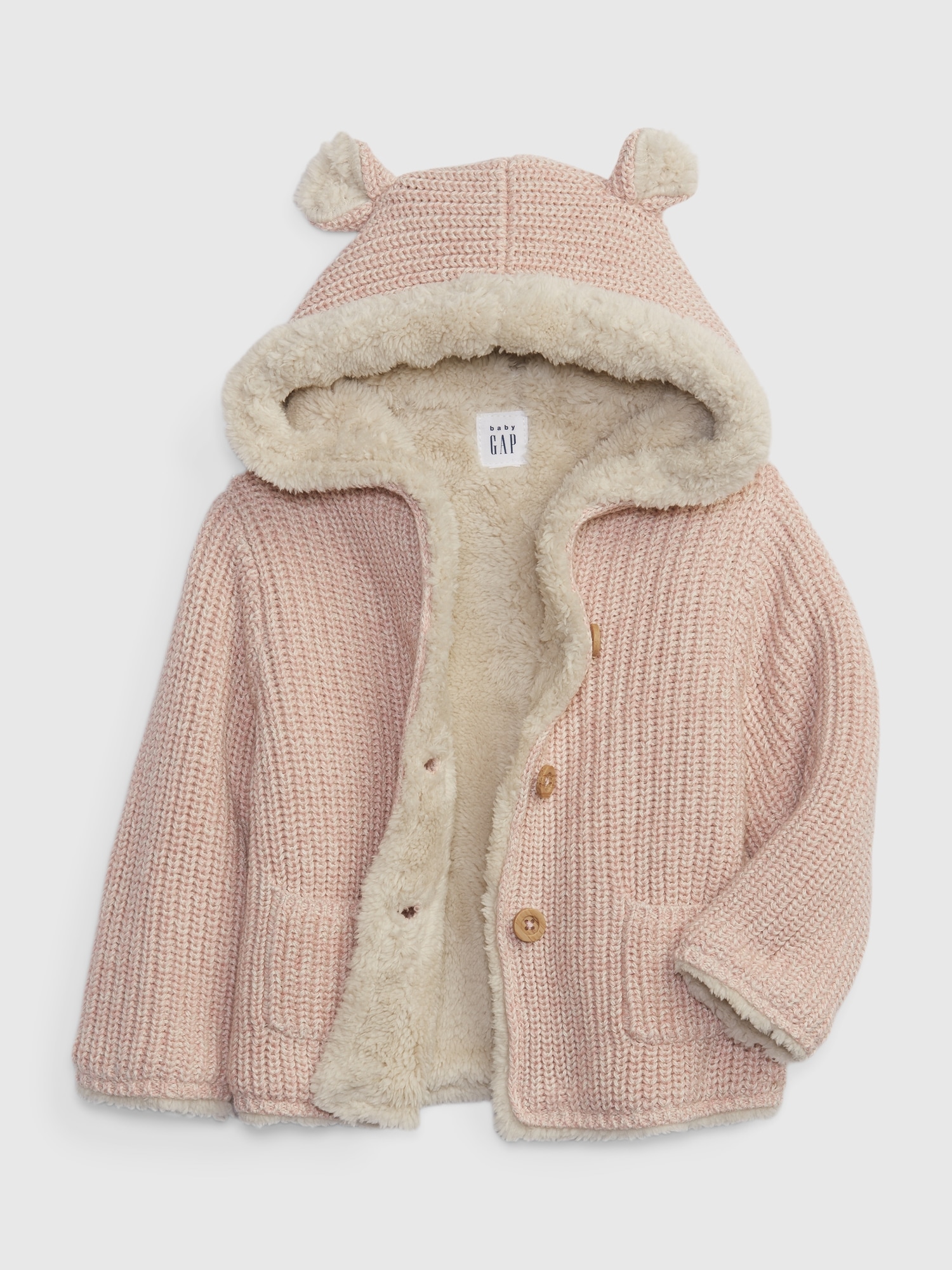 Baby SherpaLined Bear Sweater Gap