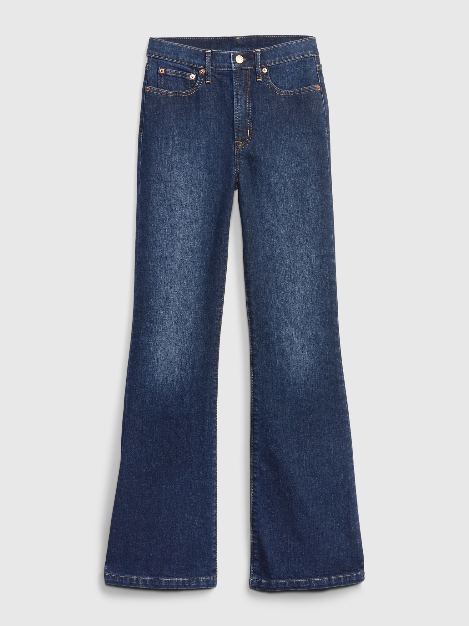 High Rise '70s Flare Jeans with Washwell | Gap