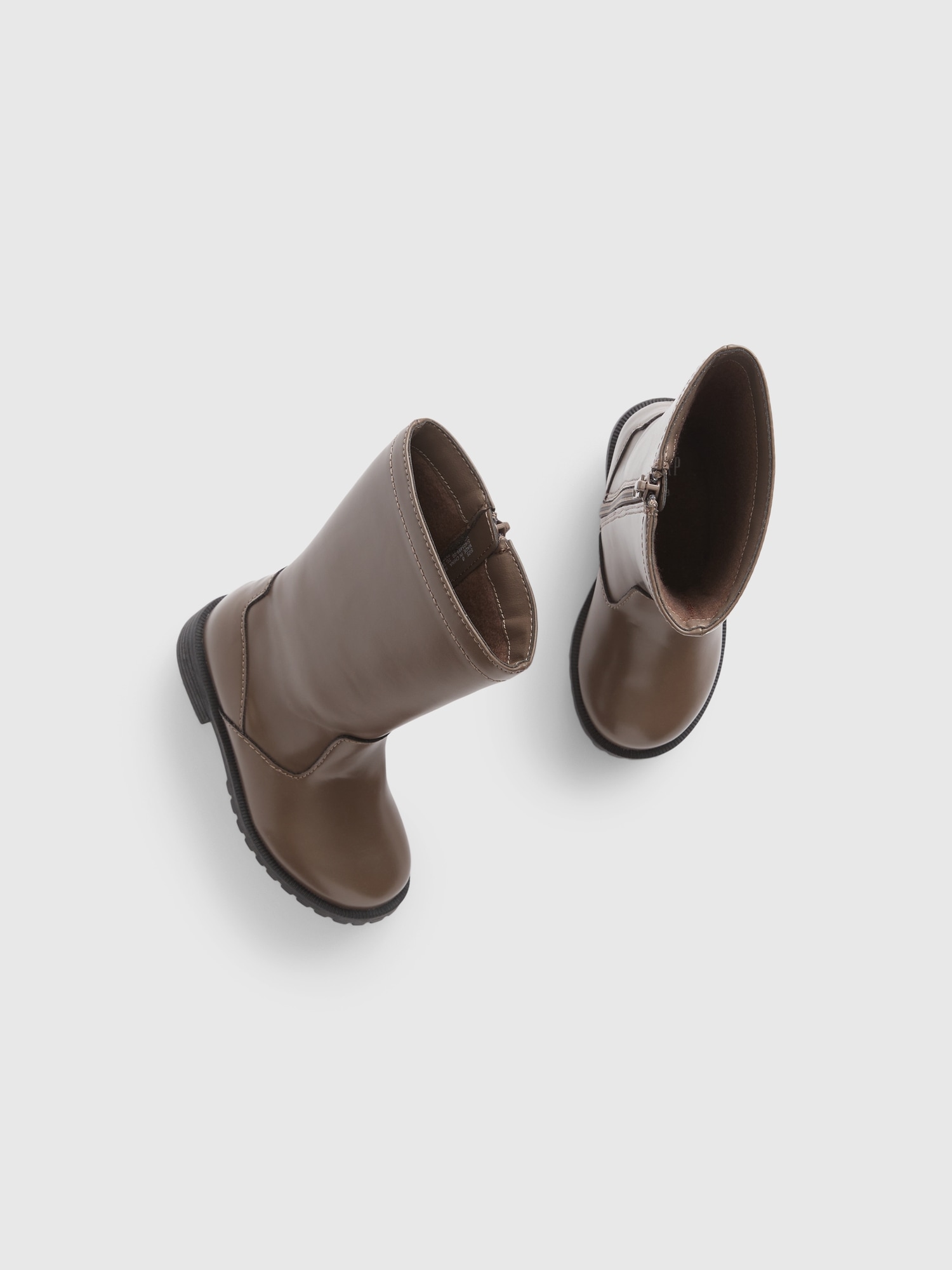 Toddler Tall Leatherette Boots Gap
