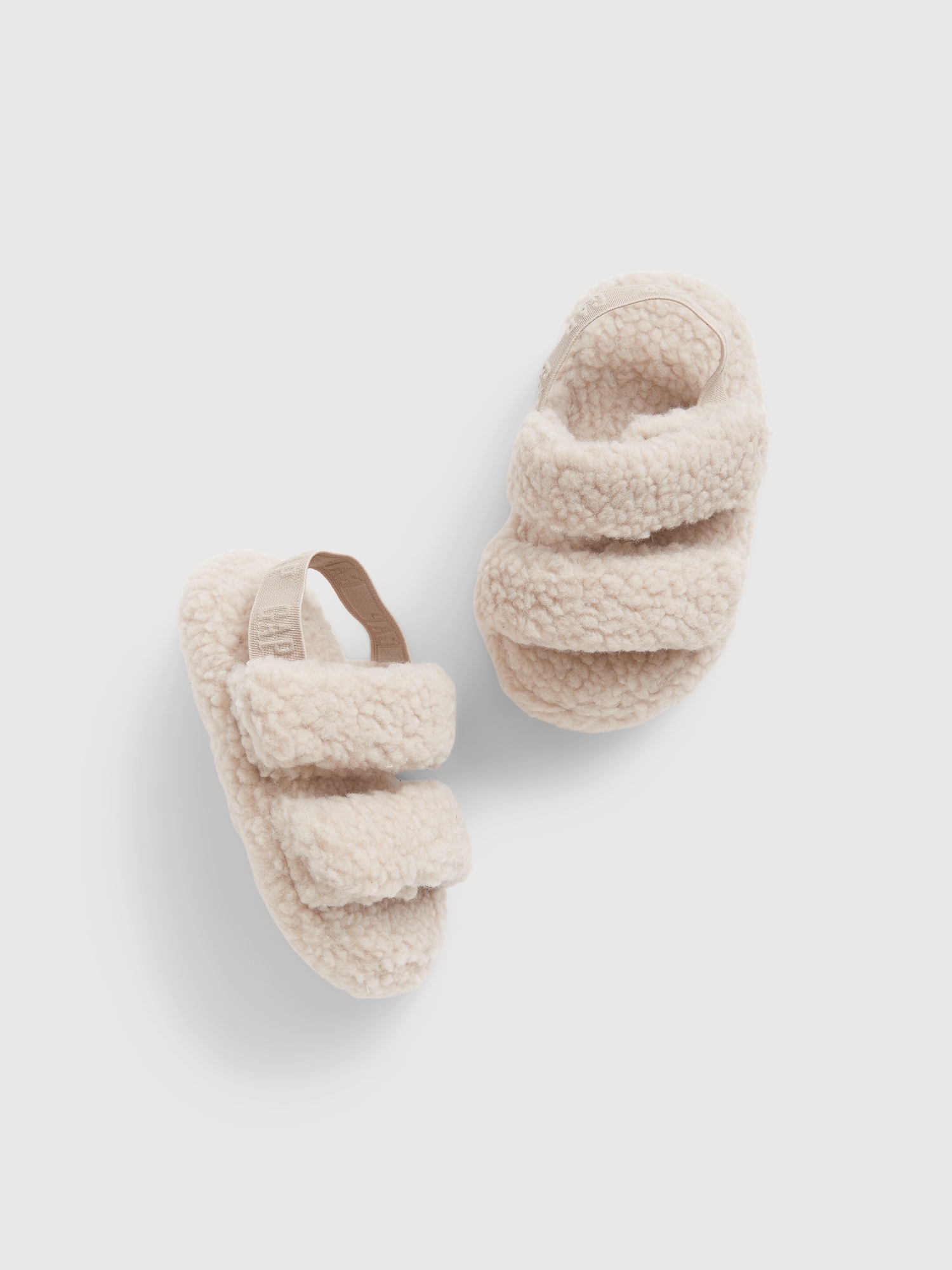 Toddler Sherpa Sandal Slippers