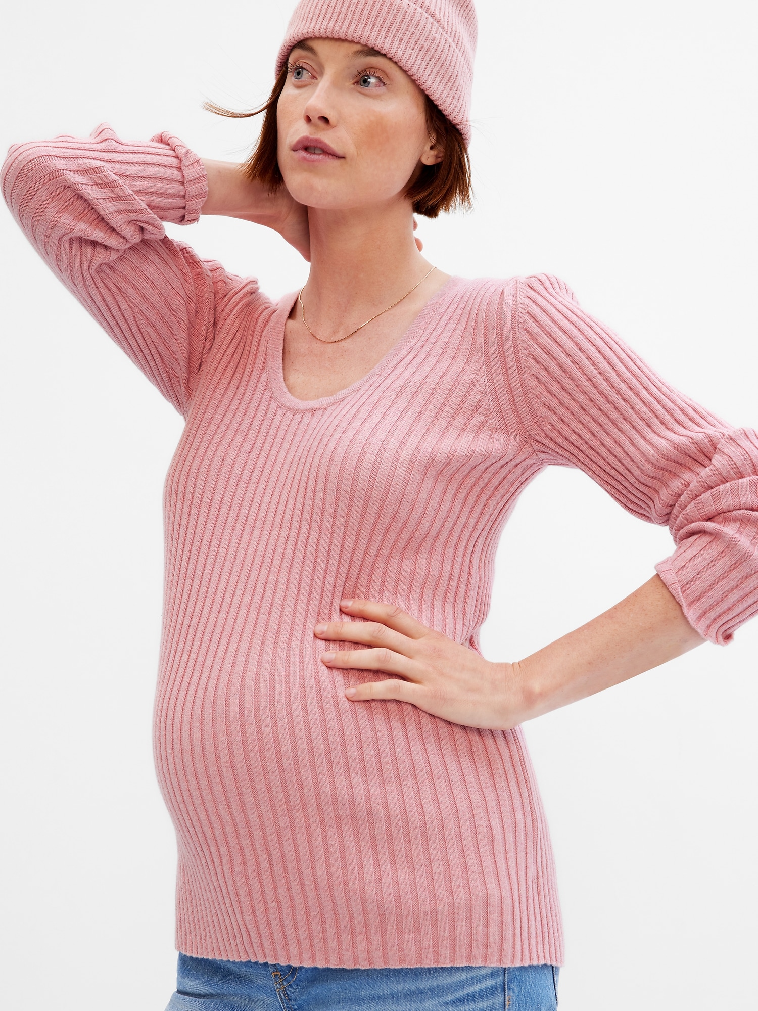 Maternity Rib Sweater Gap