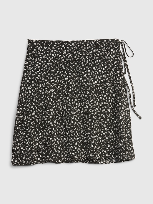 Image number 6 showing, LENZING&#153 ECOVERO&#153 Wrap Mini Skirt