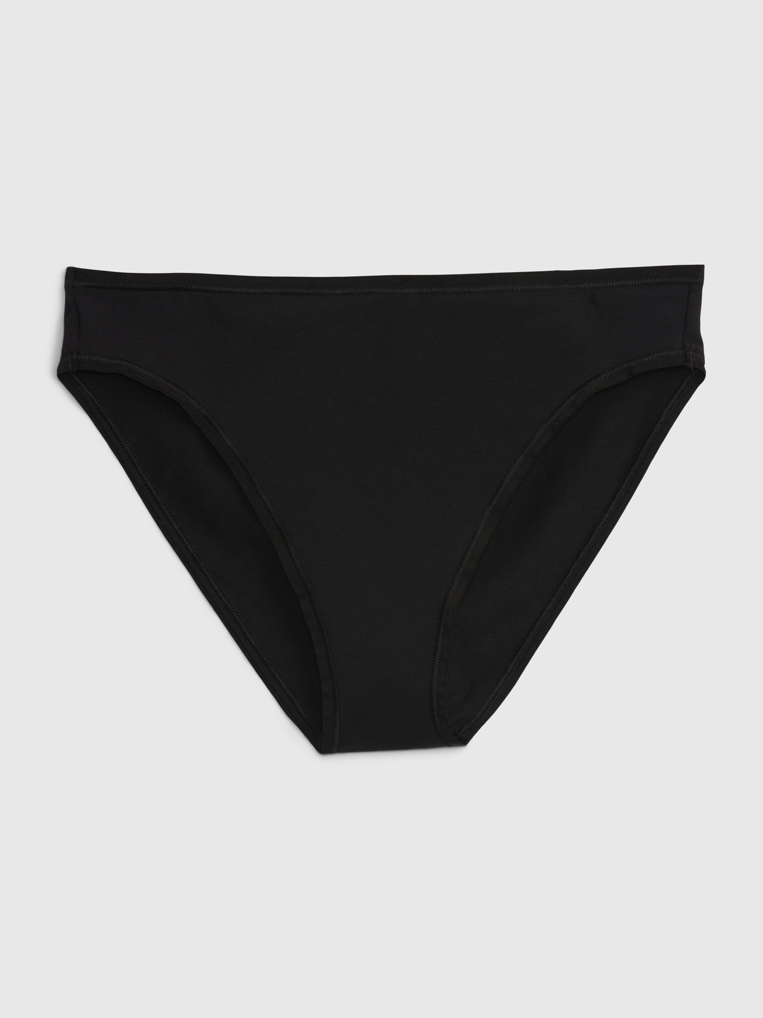 Gap Stretch Cotton High-Leg Brief black. 1