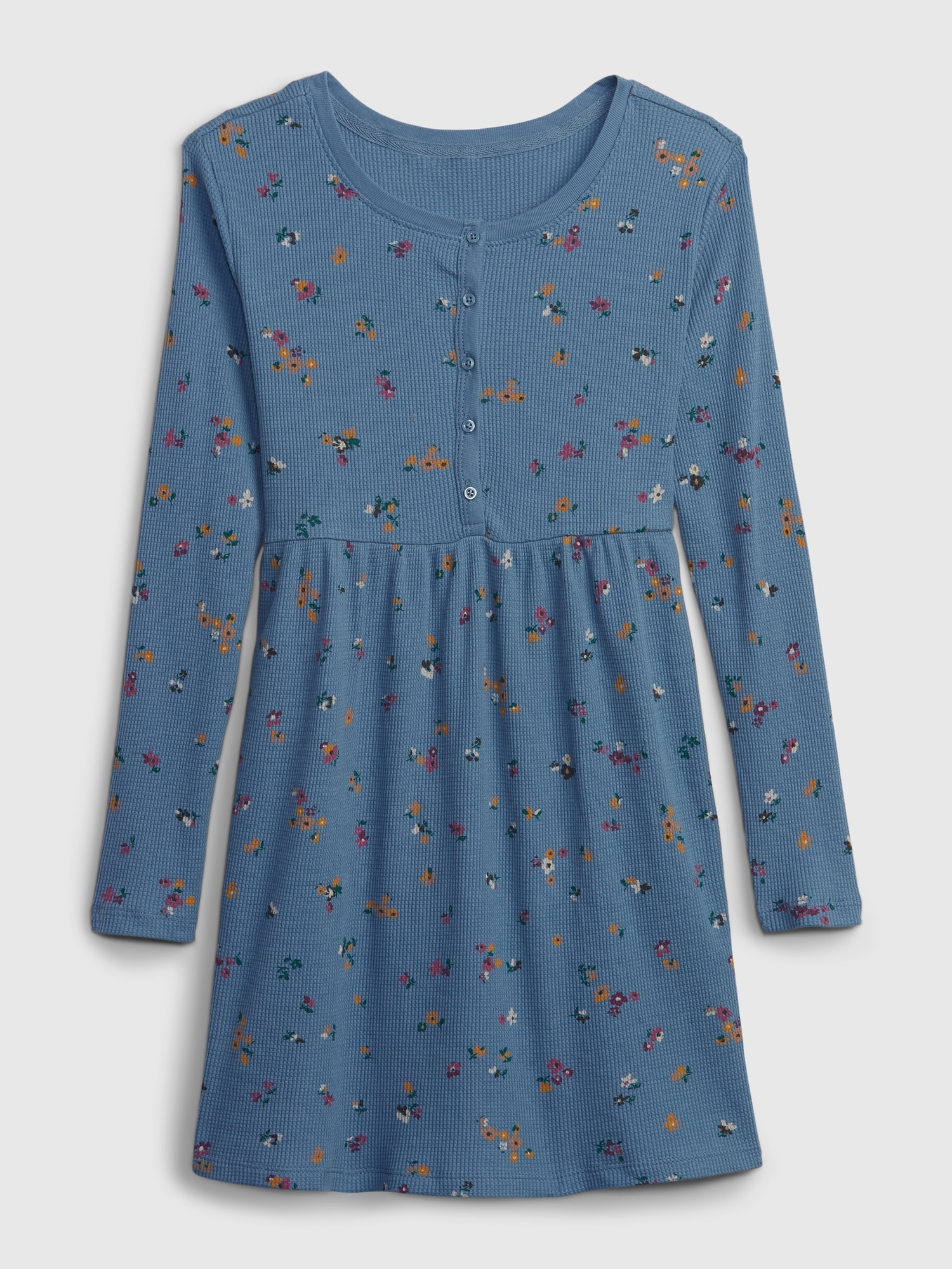 Kids Waffle Skater Dress Gap