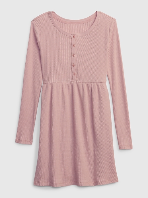 Kids Waffle Skater Dress | Gap