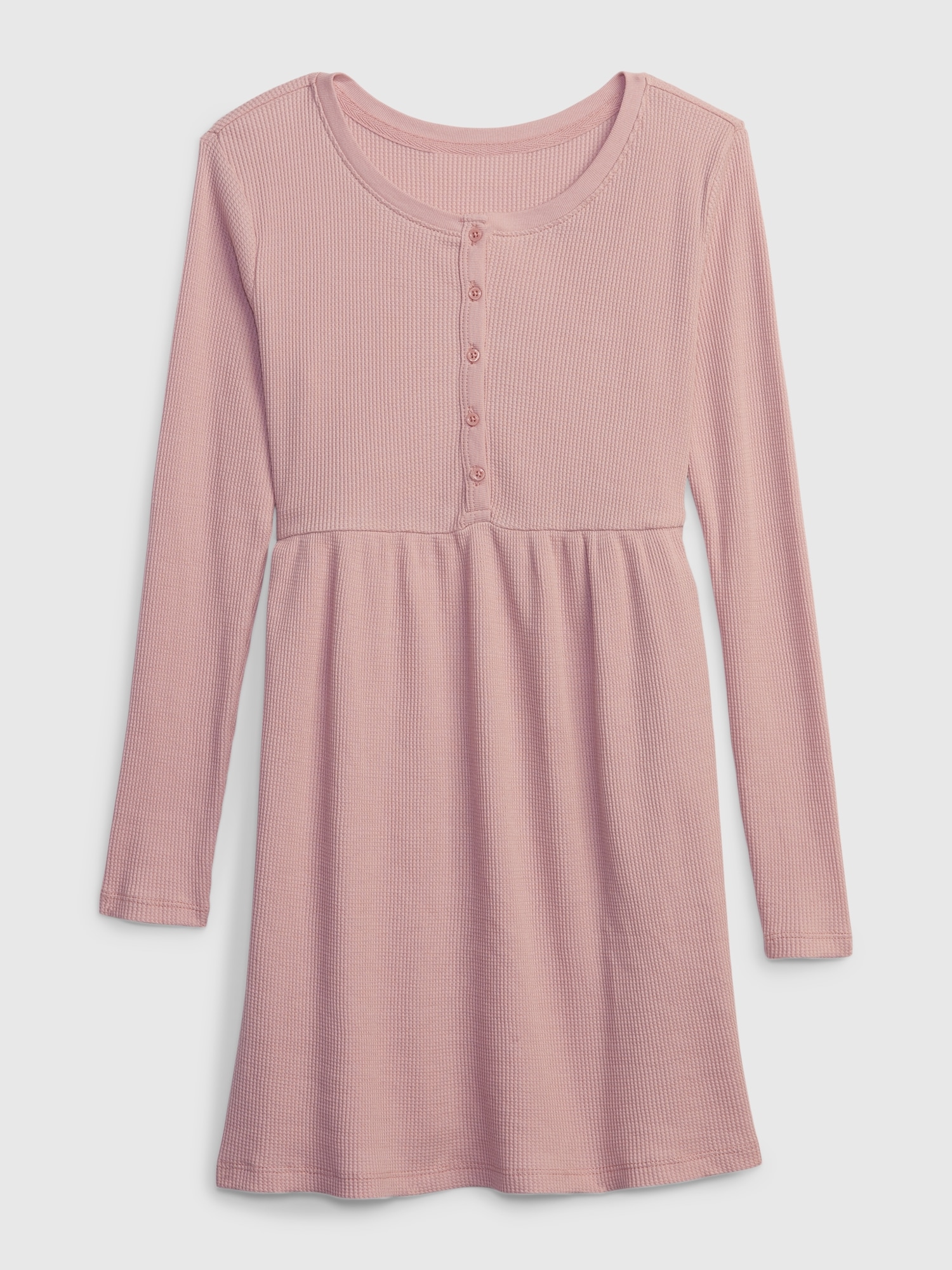 Gap Kids Waffle Skater Dress pink. 1 Gap Kids Waffle Skater Dress pink. 1
