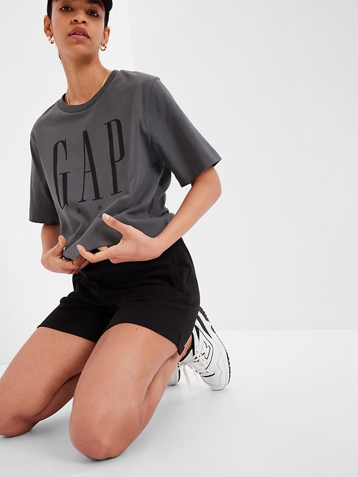 Gap Logo Boxy Jersey T-Shirt