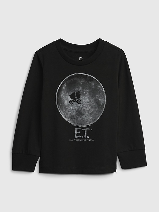 1 of 8 showing, with the color black of product babyGap &#124 E.T. Graphic T-Shirt