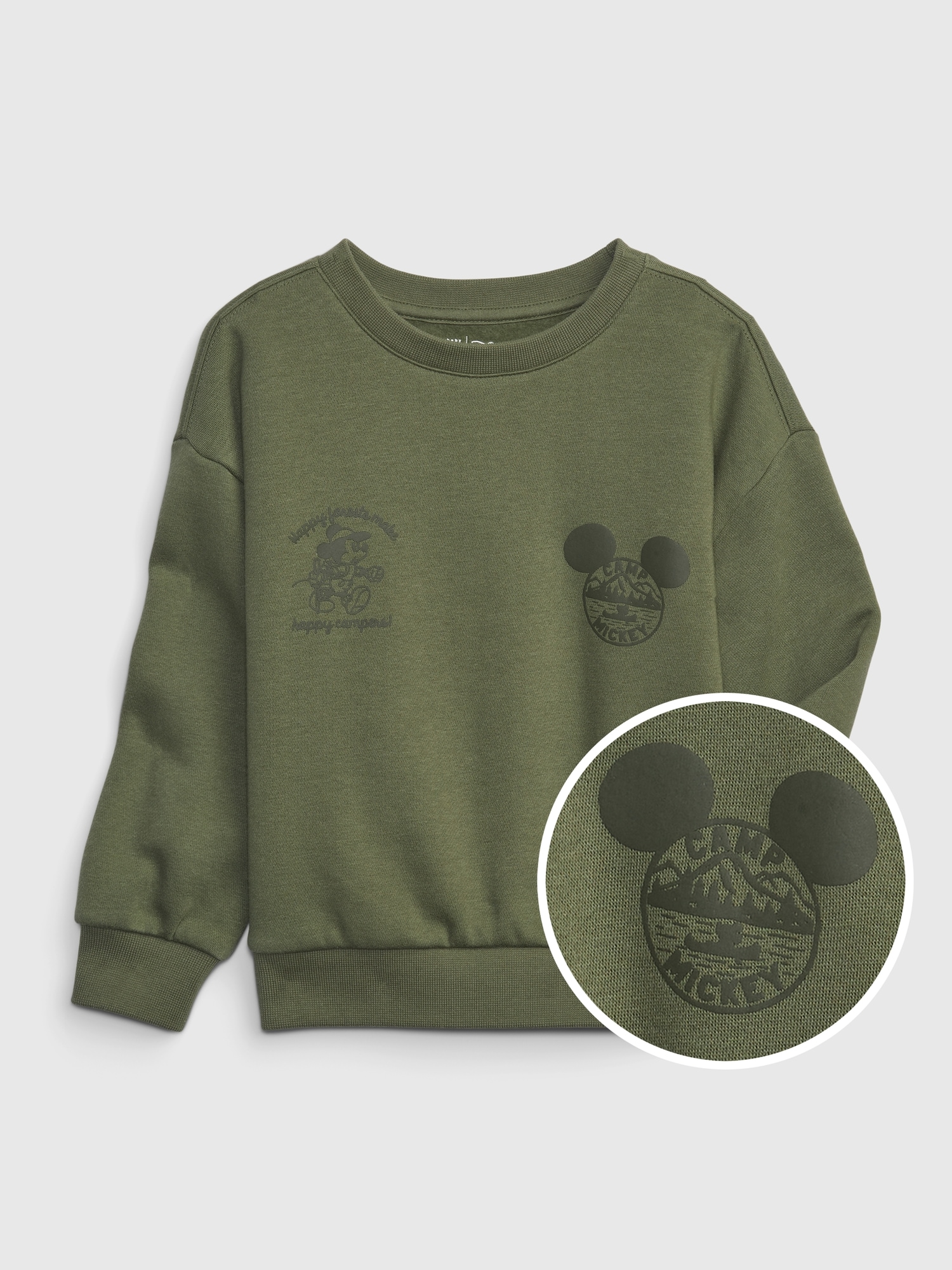 Gap babyGap &#124 Disney Mickey Mouse Sweatshirt green. 1