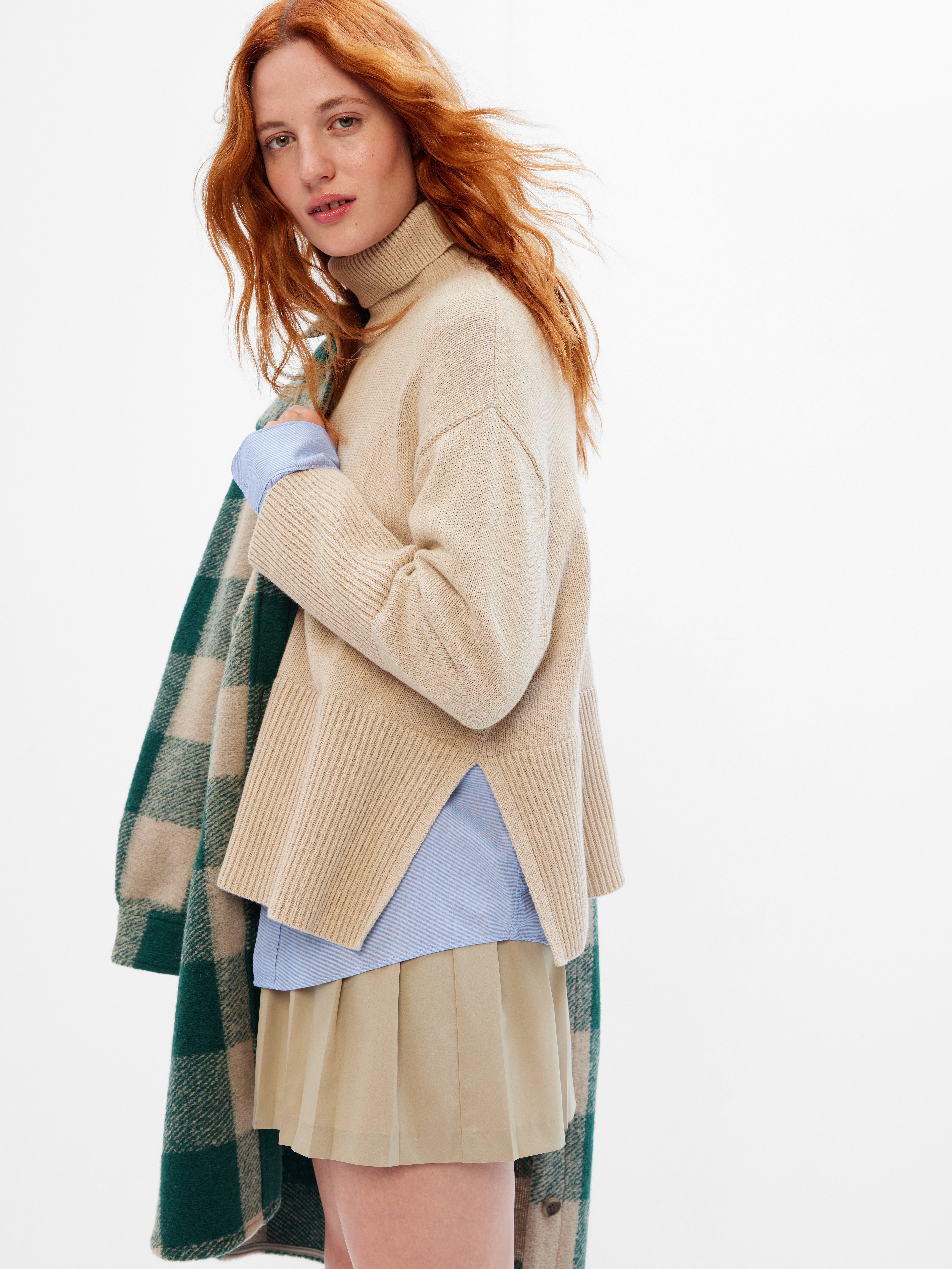Oversized Turtleneck Sweater | Gap