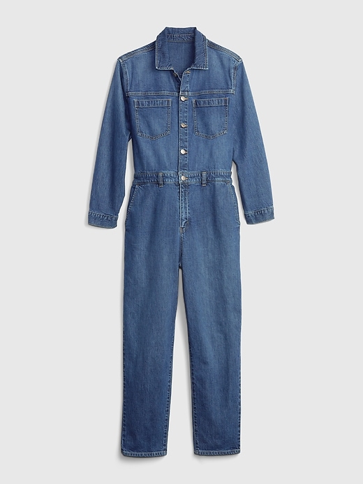 Gap denim utility jumpsuit discount