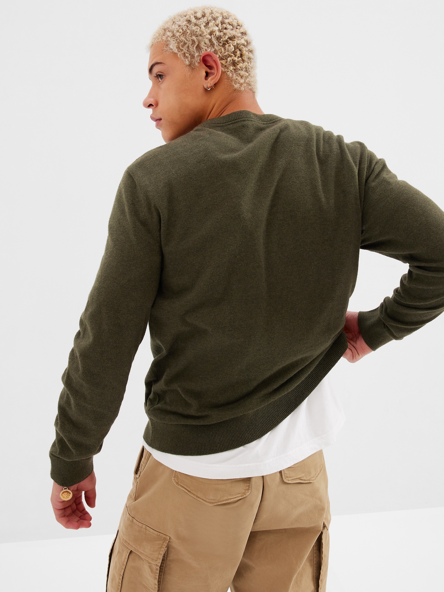 Mainstay VNeck Sweater Gap