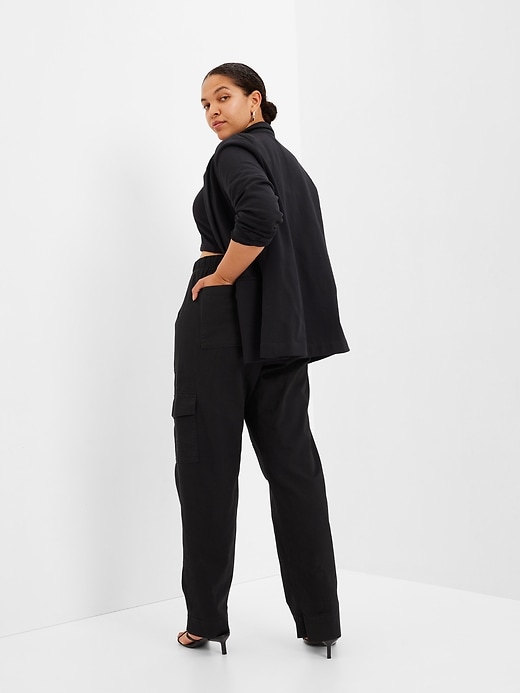 Image number 5 showing, Pull-On Tapered Utility Pants with Washwell