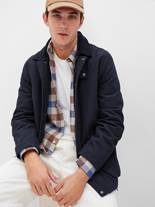 Image number 1 showing, Canvas Field Jacket