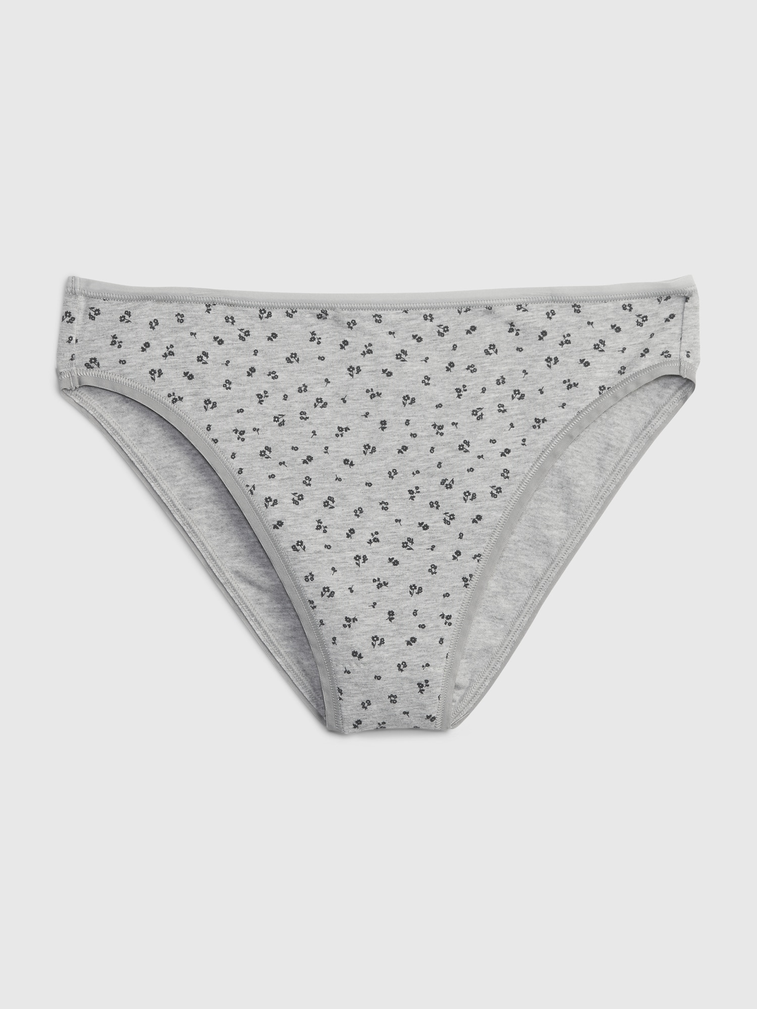 Stretch Cotton High-Leg Brief