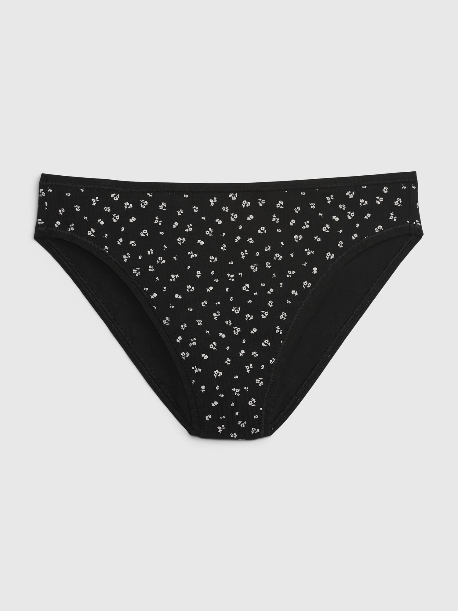 Stretch Cotton High-Leg Brief