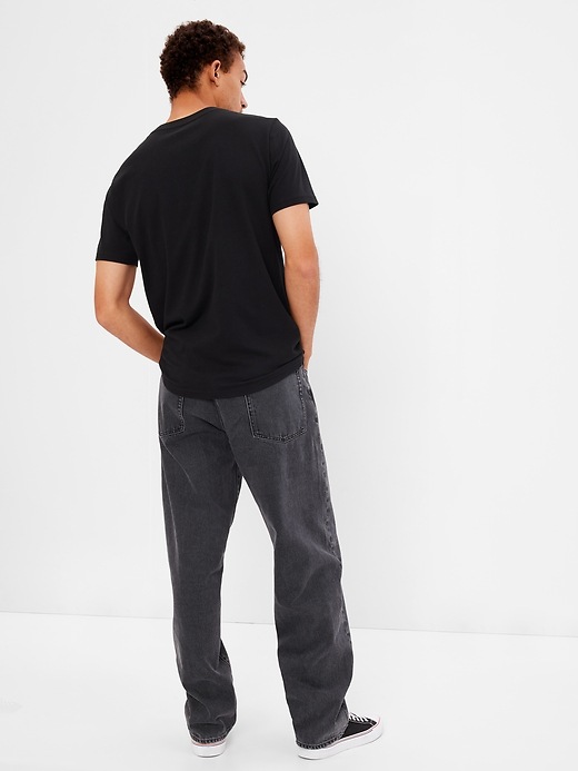 Image number 2 showing, Baggy Jeans with Washwell