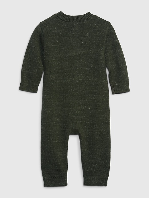 Image number 2 showing, Baby Sweater One-Piece