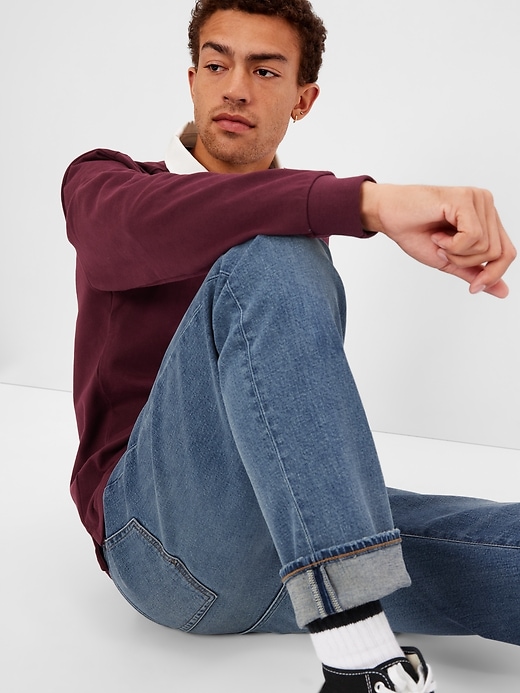 Image number 3 showing, Soft Flex Straight Jeans with Washwell