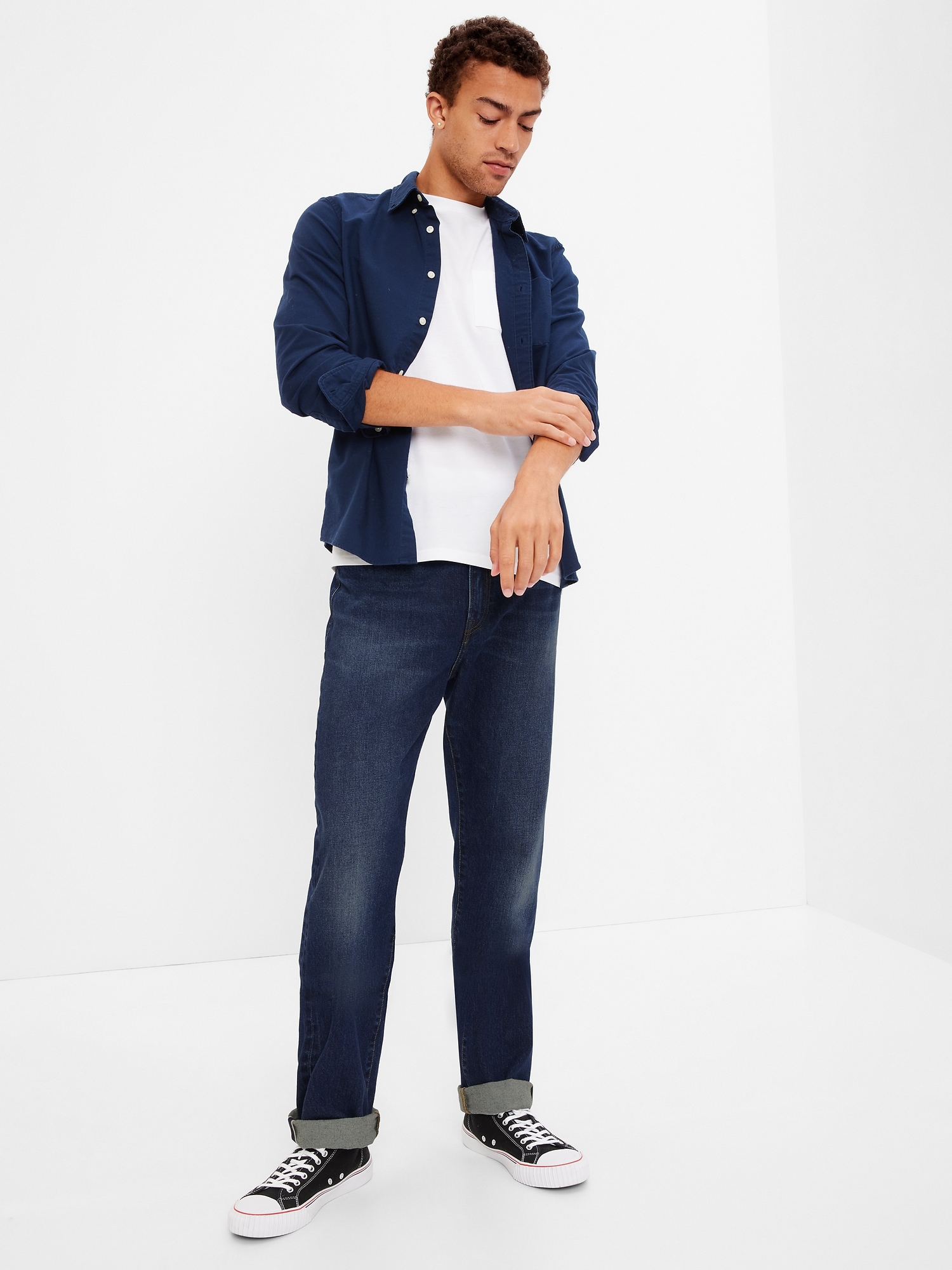 frimærke Flåde Skeptisk 90s Original Straight Fit Selvedge Jeans with Washwell | Gap