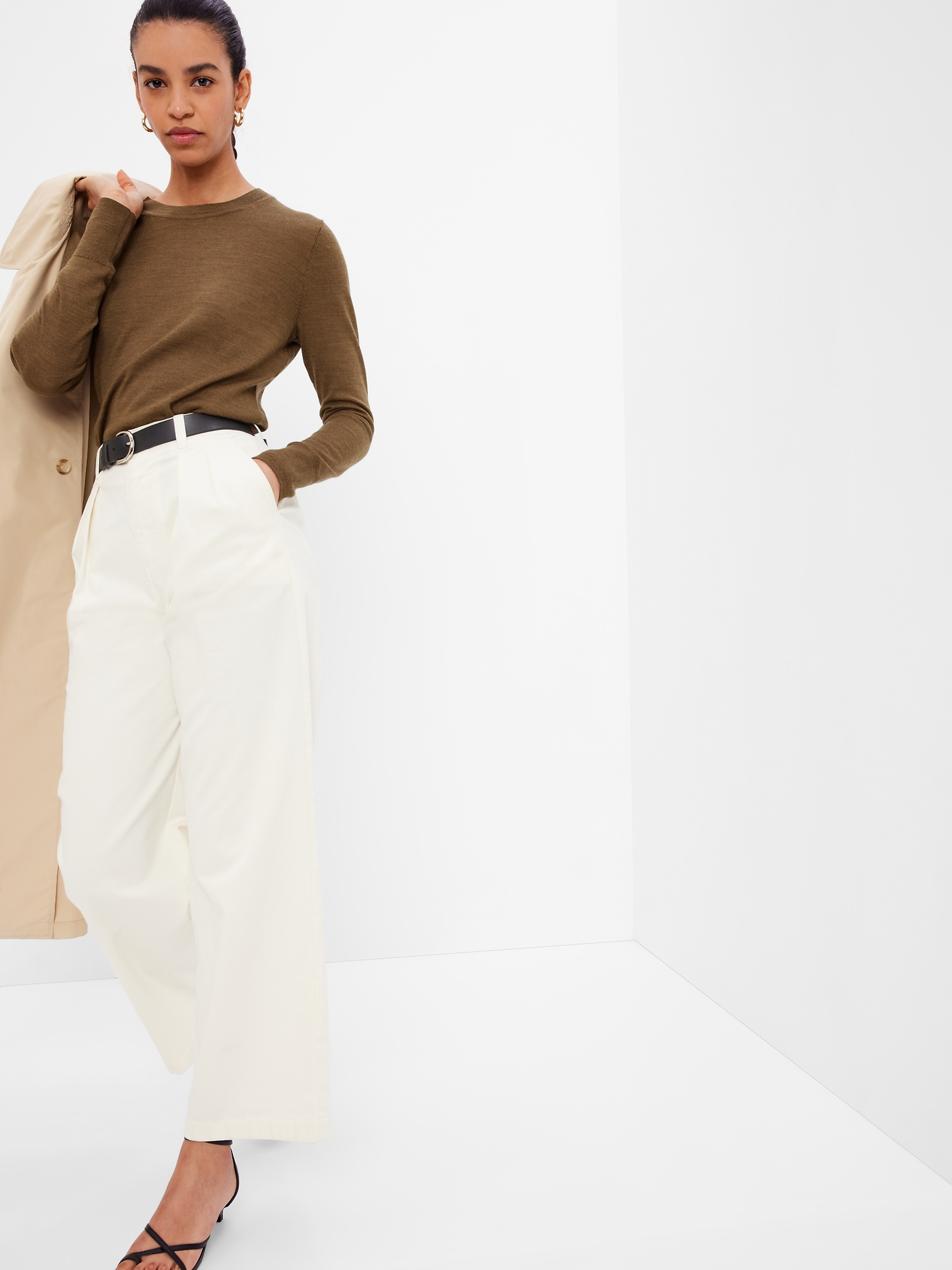 Merino Crewneck Sweater Gap