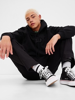 Organic Cotton Blend Mini Gap Logo Hoodie | Gap