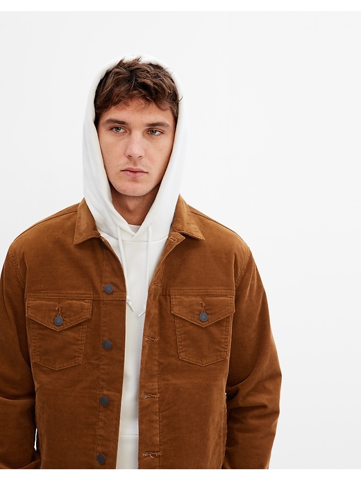 Corduroy jacket gap sales