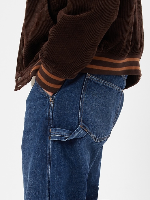 Image number 3 showing, 90s Loose Carpenter Jeans