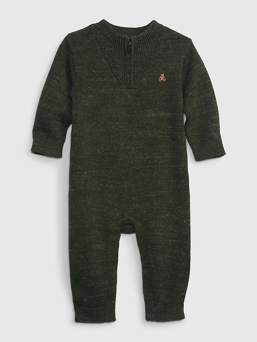 Image number 1 showing, Baby Sweater One-Piece