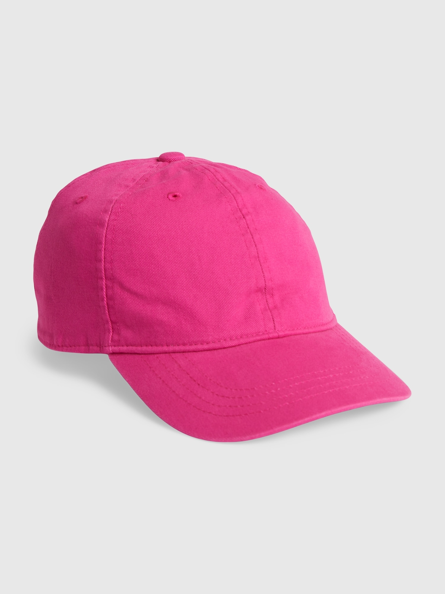 Gap Kids Washed Baseball Hat pink. 1