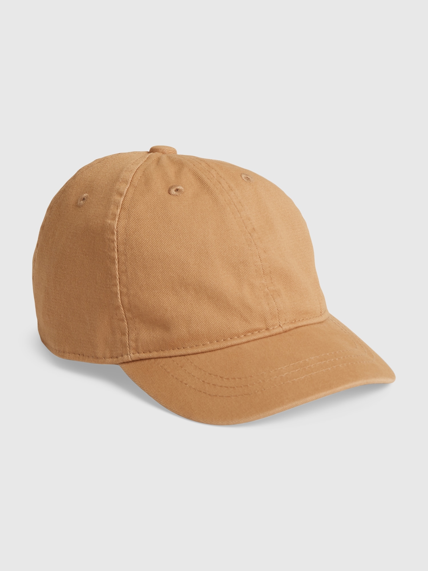 Gap Kids' Toddler Washed Baseball Hat In Khaki Beige