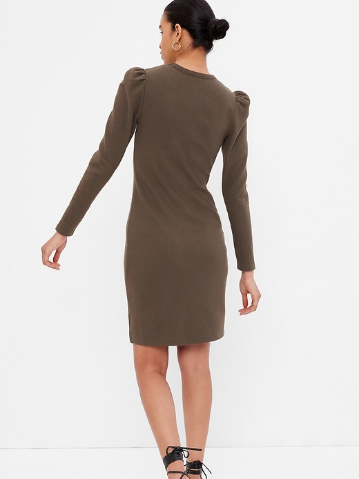 Image number 2 showing, Puff Sleeve Mini Dress
