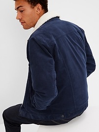 Icon Corduroy Sherpa Jacket | Gap