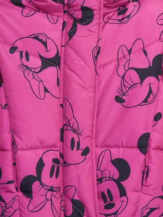 Image number 3 showing, babyGap &#124 Disney Minnie Mouse Heavyweight Puffer Jacket