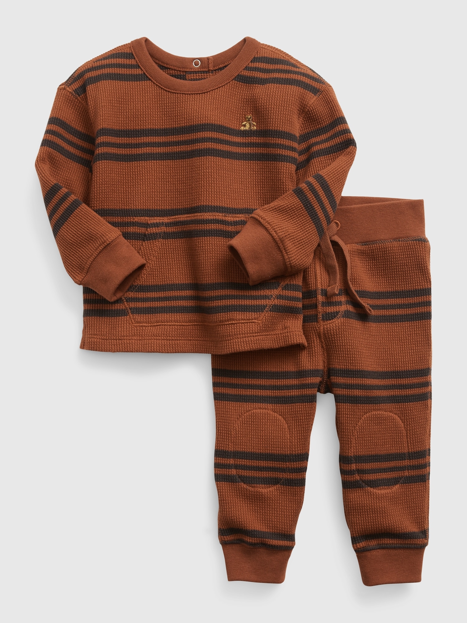 Baby Waffle TwoPiece Outfit Set Gap