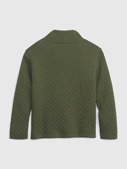 Gap quilted sweatshirt outlet