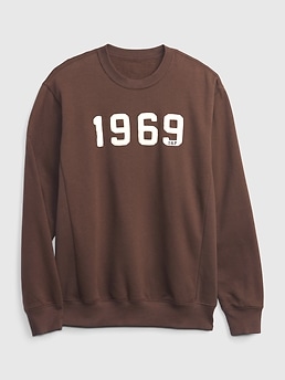 gap crewneck brown