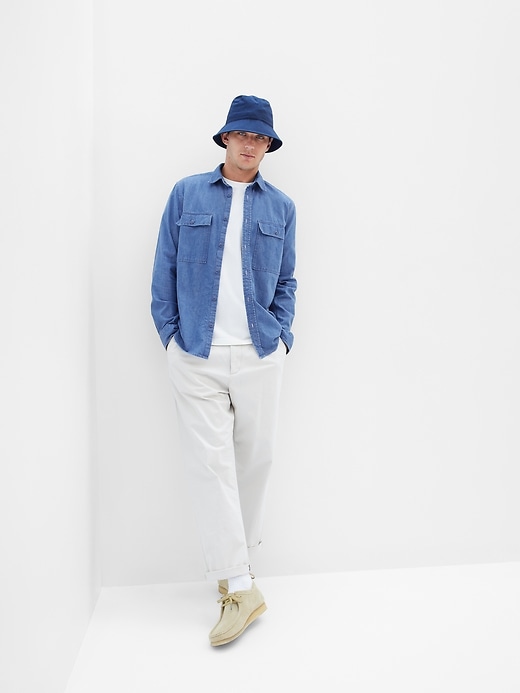 Image number 1 showing, Denim Shirt with Washwell