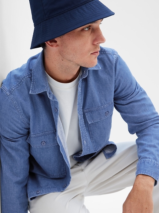 Image number 3 showing, Denim Shirt with Washwell