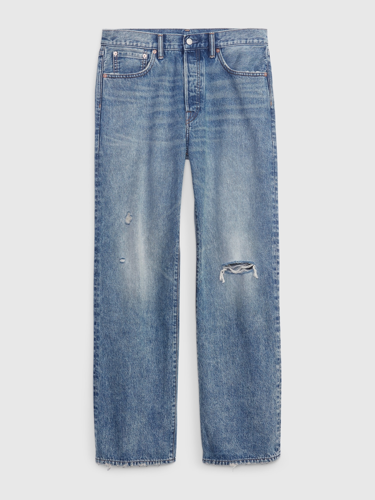100% Organic Cotton '90s Loose Jeans with Washwell | Gap