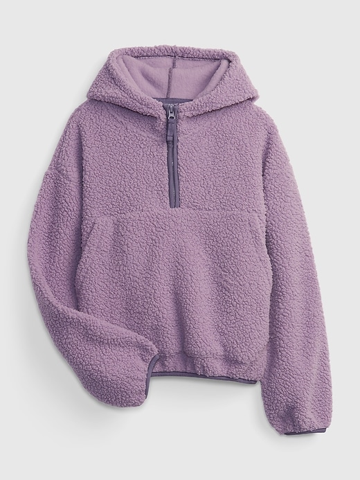 View large product image 1 of 1. Kids Sherpa Hoodie