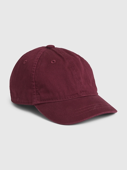 Toddler 100% Organic Cotton Washed Baseball Hat | Gap