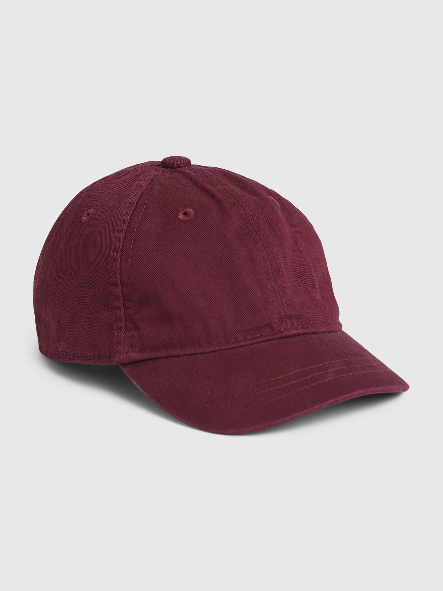 Gap Kids' Toddler Washed Baseball Hat In Plum Pudding Purple