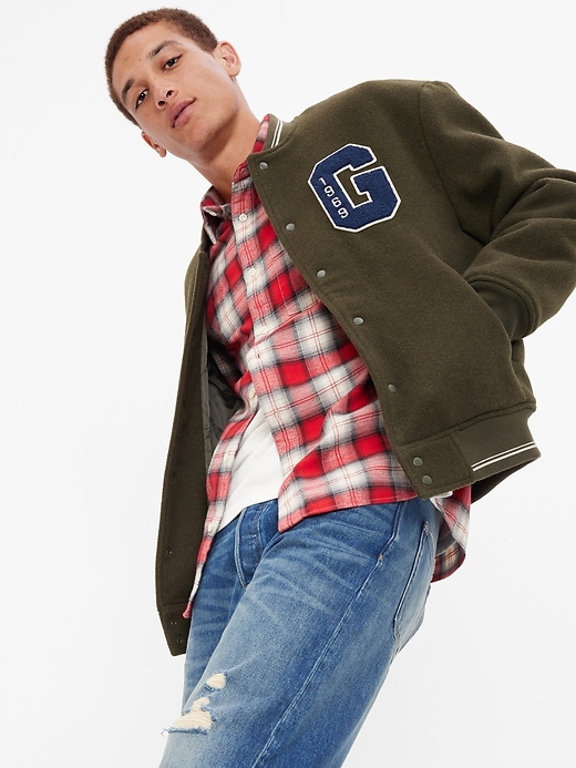 Image number 1 showing, Varsity Jacket